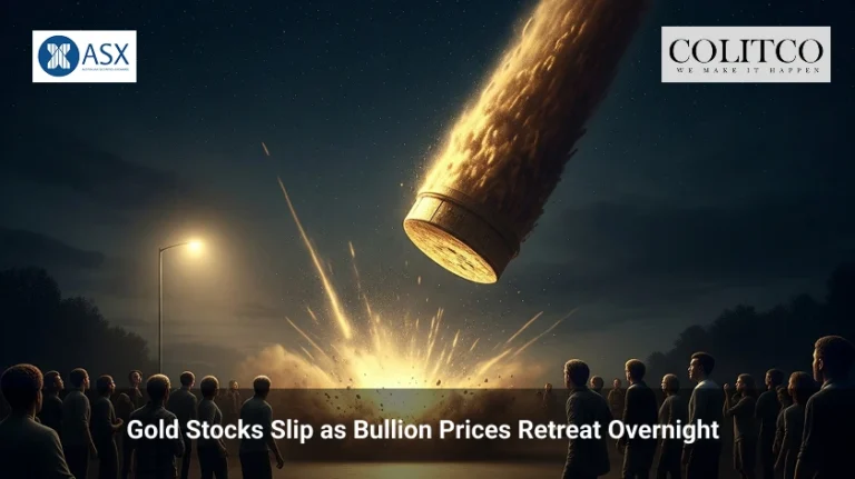 Gold Stocks Slip as Bullion Prices Retreat Overnight