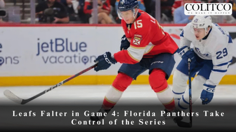 Leafs Falter in Game 4Florida Panthers Take Control of the Series