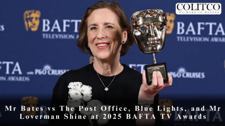 Mr Bates vs The Post Office, Blue Lights, and Mr Loverman Shine at 2025 BAFTA TV Awards