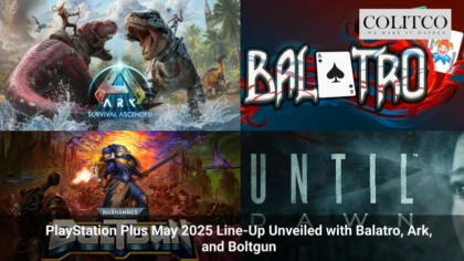 PlayStation Plus May 2025 Line-Up Unveiled with Balatro, Ark, and Boltgun