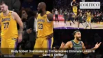 Rudy Gobert Dominates as Timberwolves Eliminate Lakers in Game 5 Thriller