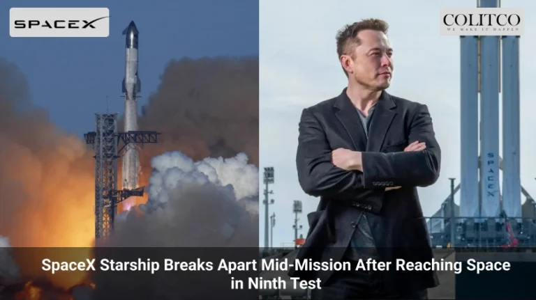 SpaceX Starship Breaks Apart Mid-Mission After Reaching Space in Ninth Test