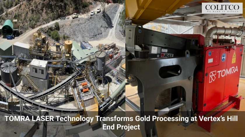 TOMRA LASER Technology Transforms Gold Processing at Vertex’s Hill End Project (1)
