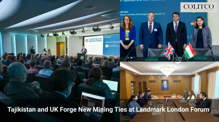 Tajikistan and UK Forge New Mining Ties at Landmark London Forum