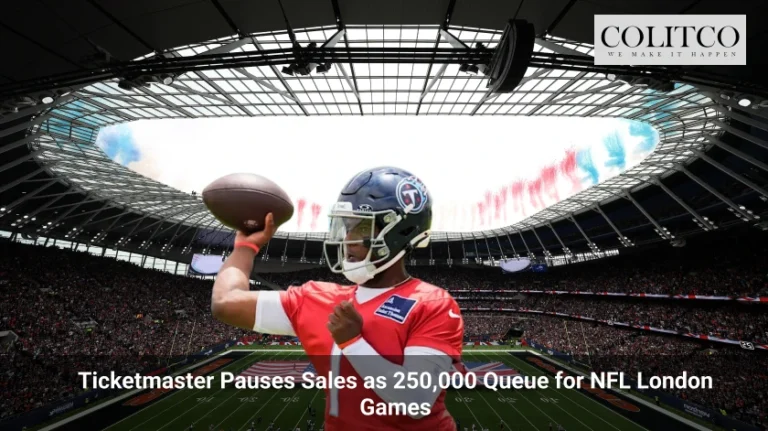 Ticketmaster Pauses Sales as 250,000 Queue for NFL London Games
