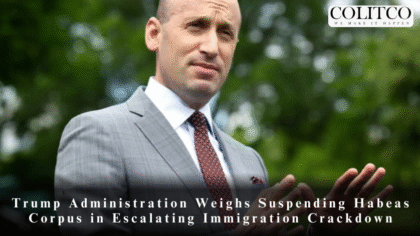 Trump Administration Weighs Suspending Habeas Corpus in Escalating Immigration Crackdown yahoo