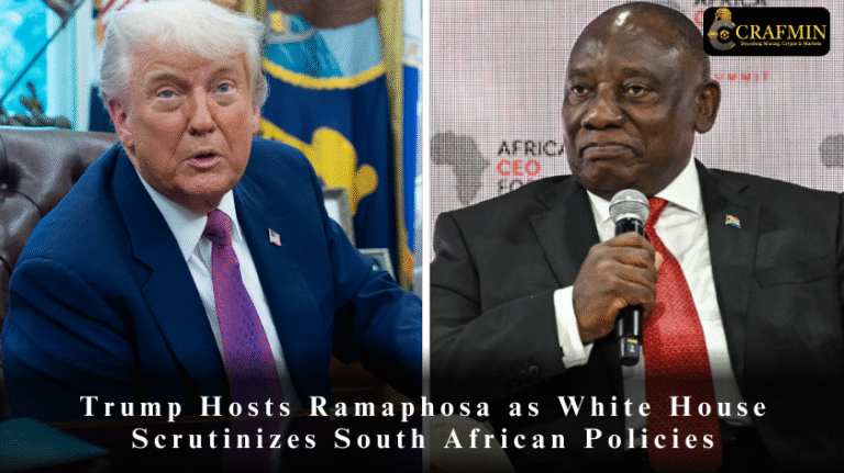 Trump Hosts Ramaphosa as White House Scrutinizes South African Policies yahoo