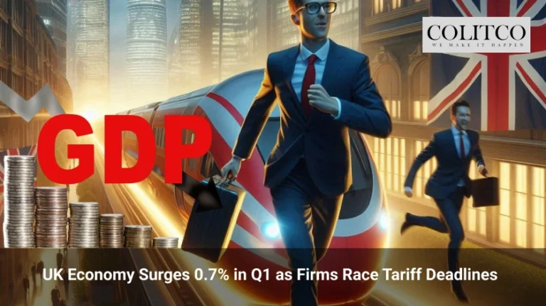 UK Economy Surges 0.7 in Q1 as Firms Race Tariff Deadlines