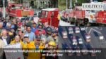 Victorian Firefighters and Farmers Protest Emergency Services Levy on Budget Day