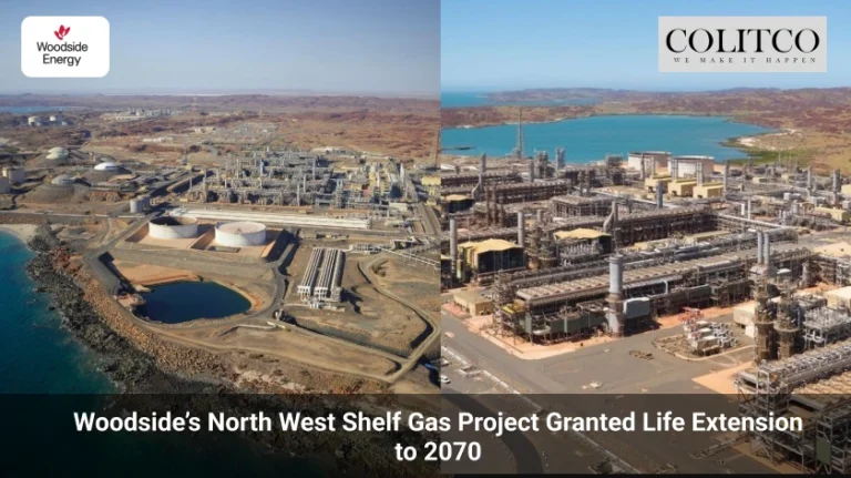 Woodside’s North West Shelf Gas Project Granted Life Extension to 2070