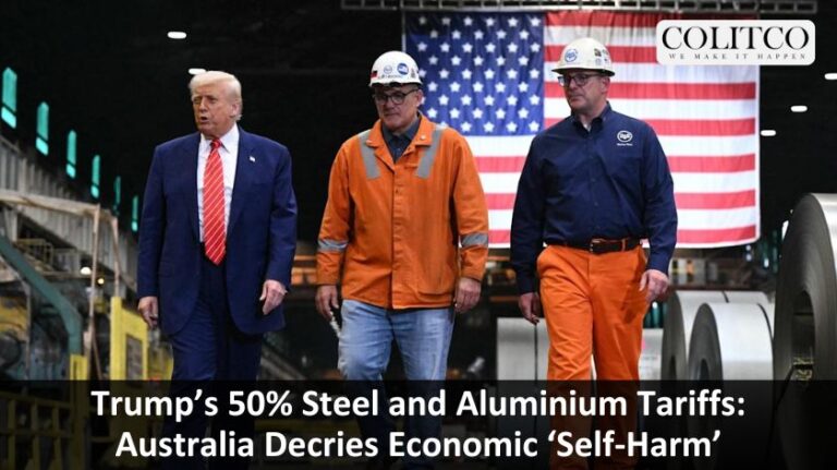 Trump’s 50% Steel and Aluminium Tariffs: Australia Decries Economic ‘Self-Harm’