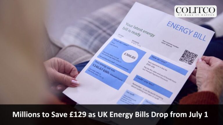 Millions to Save £129 as UK Energy Bills Drop from July 1