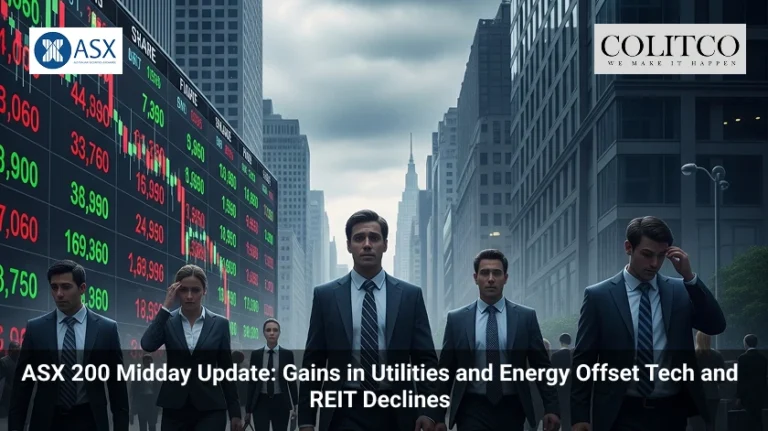 ASX 200 Midday Update_ Gains in Utilities and Energy Offset Tech and REIT Declines