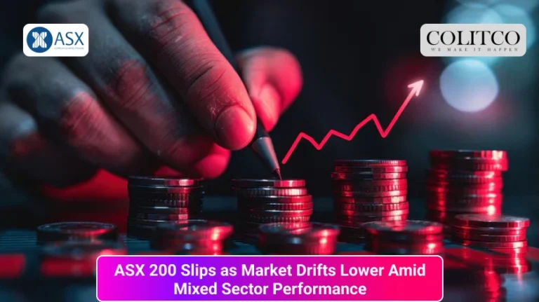 ASX 200 Slips as Market Drifts Lower Amid Mixed Sector Performance