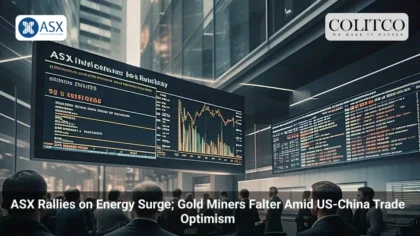 ASX Rallies on Energy Surge; Gold Miners Falter Amid US-China Trade Optimism