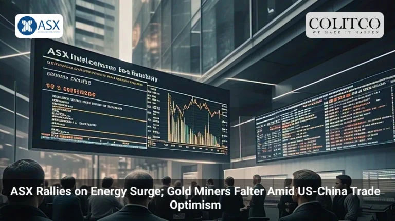 ASX Rallies on Energy Surge; Gold Miners Falter Amid US-China Trade Optimism