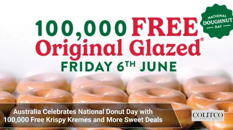 Australia Celebrates National Donut Day with 100,000 Free Krispy Kremes and More Sweet Deals