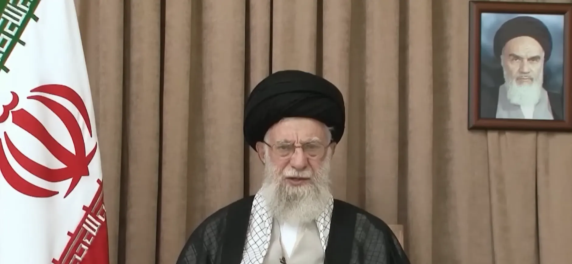 Ayatollah Ali Khamenei, in a video message, praised Iran for what he described as a “victory” over Israel.