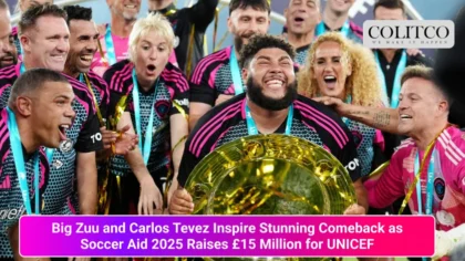 Big Zuu and Carlos Tevez Inspire Stunning Comeback as Soccer Aid 2025 Raises £15 Million for UNICEF