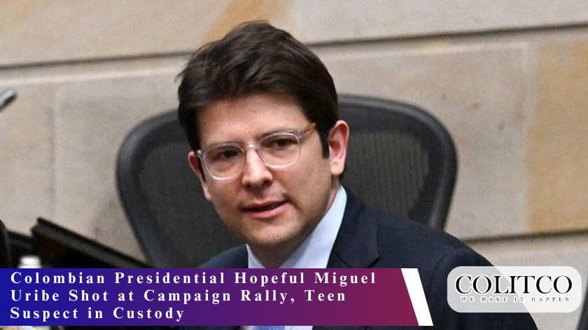 Colombian Presidential Hopeful Miguel Uribe Shot at Campaign Rally, Teen Suspect in Custodycc