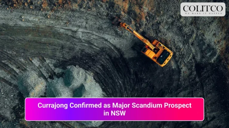 Currajong Confirmed as Major Scandium Prospect in NSW