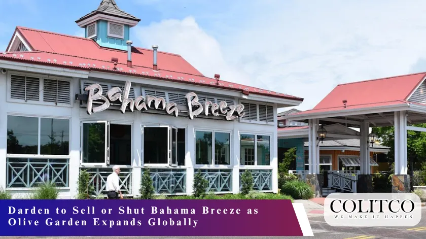 Darden to Sell or Shut Bahama Breeze as Olive Garden Expands Globally yahoo