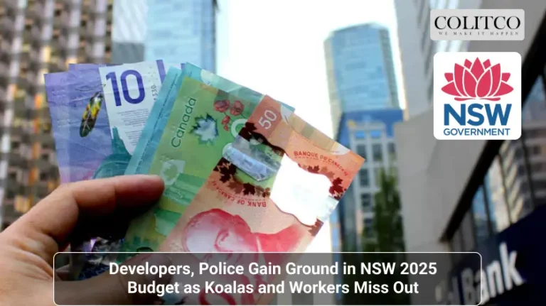 Developers, Police Gain Ground in NSW 2025 Budget as Koalas and Workers Miss Out