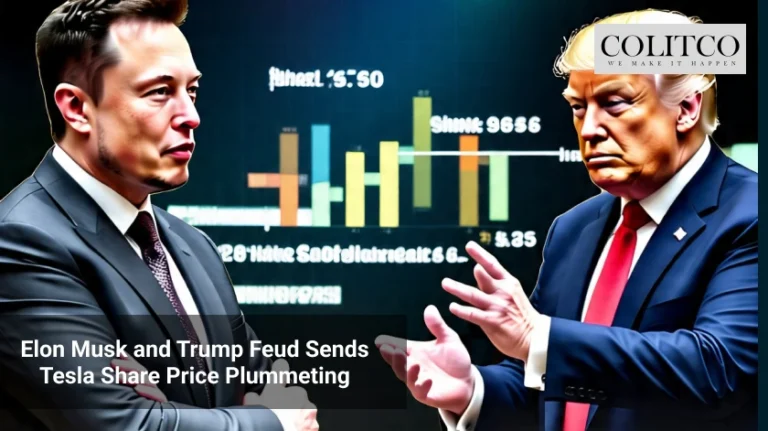 Elon Musk and Trump Feud Sends Tesla Share Price Plummeting
