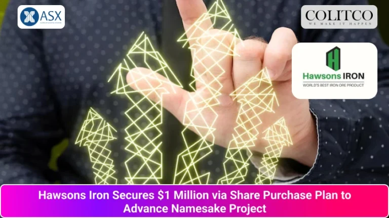 Hawsons Iron Secures 1 Million via Share Purchase Plan to Advance Namesake Project
