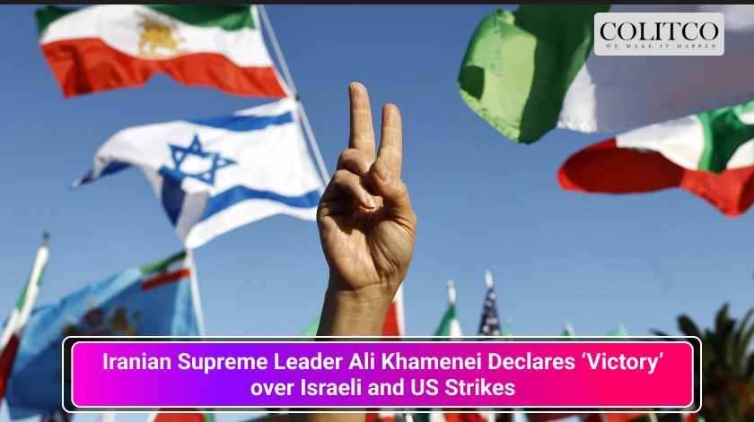 Iranian Supreme Leader Ali Khamenei Declares ‘Victory’ over Israeli and US Strikes