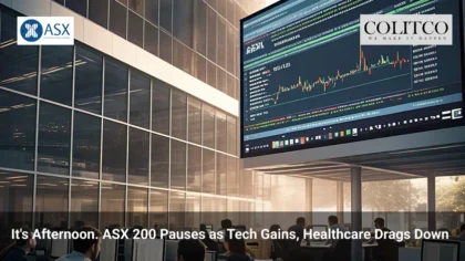 Its Afternoon. ASX 200 Pauses as Tech Gains, Healthcare Drags Down