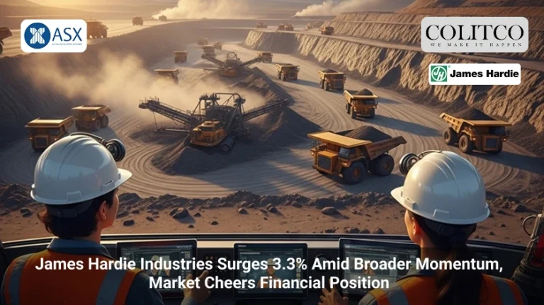 James Hardie Industries Surges 3.3 Amid Broader Momentum, Market Cheers Financial Position