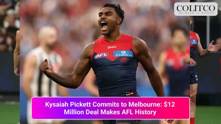 Kysaiah Pickett Commits to Melbourne_ 12 Million Deal Makes AFL History