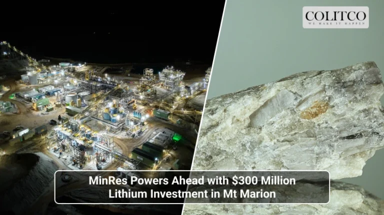 MinRes Powers Ahead with 300 Million Lithium Investment in Mt Marion