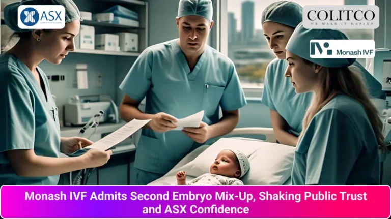Monash IVF Admits Second Embryo Mix-Up, Shaking Public Trust and ASX Confidence
