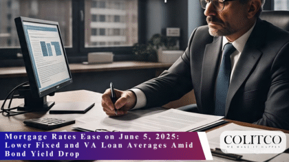 Mortgage Rates Ease on June 5, 2025Lower Fixed and VA Loan Averages Amid Bond Yield Drop