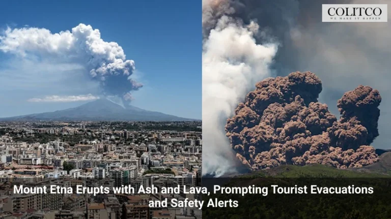 Mount Etna Erupts with Ash and Lava, Prompting Tourist Evacuations and Safety Alerts