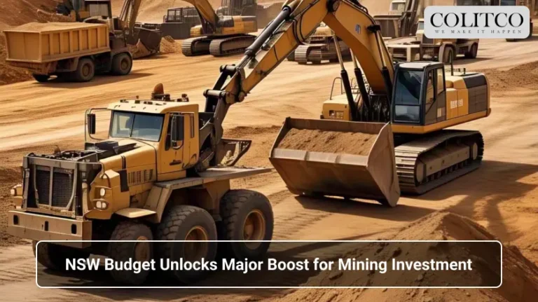 NSW Budget Unlocks Major Boost for Mining Investment