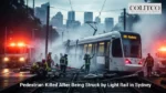 Pedestrian Killed After Being Struck by Light Rail in Sydney (2)