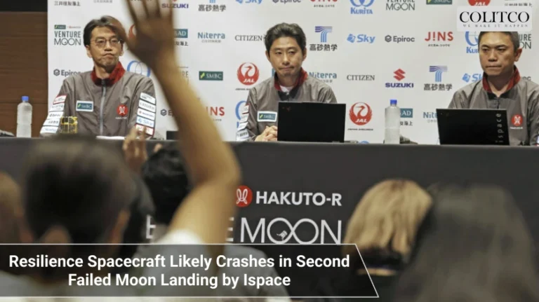 Resilience Spacecraft Likely Crashes in Second Failed Moon Landing by Ispace