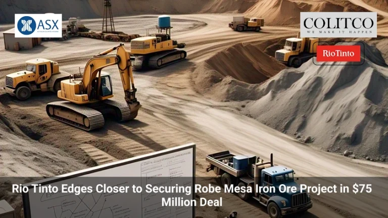 Rio Tinto Edges Closer to Securing Robe Mesa Iron Ore Project in 75 Million Deal