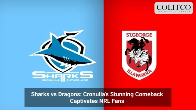 Sharks vs Dragons_ Cronulla’s Stunning Comeback Captivates NRL Fans