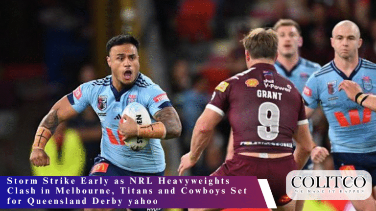Storm Strike Early as NRL Heavyweights Clash in Melbourne, Titans and Cowboys Set for Queensland Derby yahoo