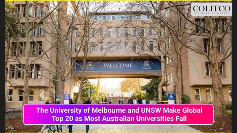 The University of Melbourne and UNSW Make Global Top 20 as Most Australian Universities Fall