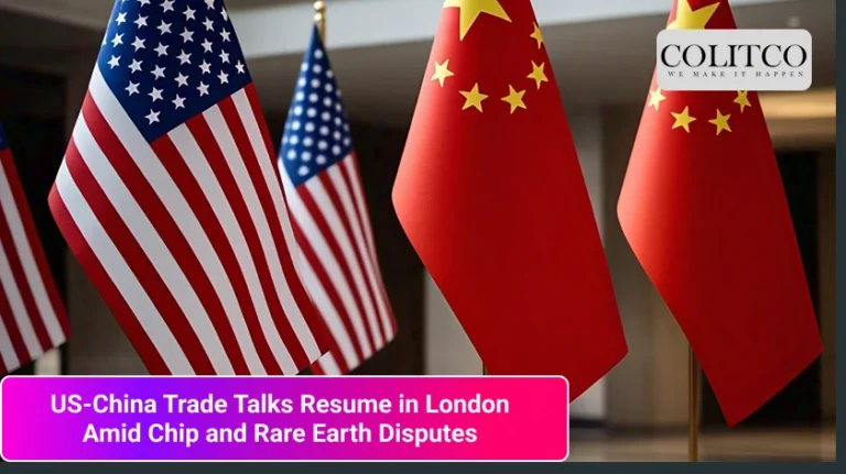 US-China Trade Talks Resume in London Amid Chip and Rare Earth Disputes