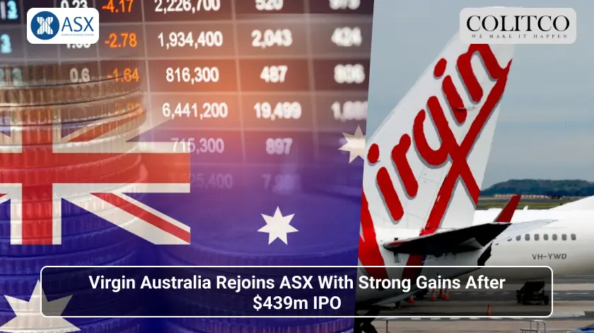 Virgin Australia Rejoins ASX With Strong Gains After 439m IPO