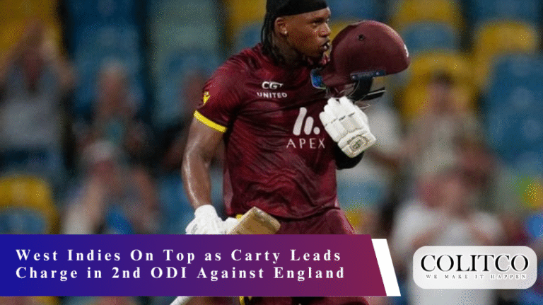 West Indies On Top as Carty Leads Charge in 2nd ODI Against England yahoo