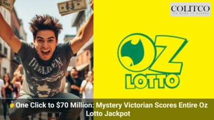One Click to $70 Million: Mystery Victorian Scores Entire Oz Lotto Jackpot