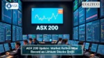 ASX 200 Update: Market Rallies Near Record as Lithium Stocks Drop