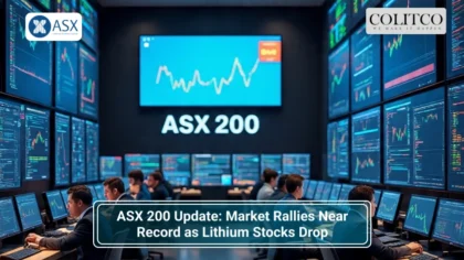 ASX 200 Update: Market Rallies Near Record as Lithium Stocks Drop